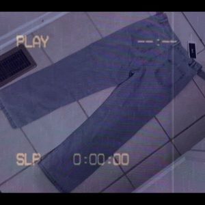 Boyfriend jeans cute buttoned waist, medium